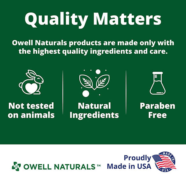 OWELL NATURALS Joint and Muscle Relief Ointment, Maximum Strength All Natural Discomfort Reliever for Joint, Muscle, Knee, Back, Neuropathy - 5 Powerful Ingredients