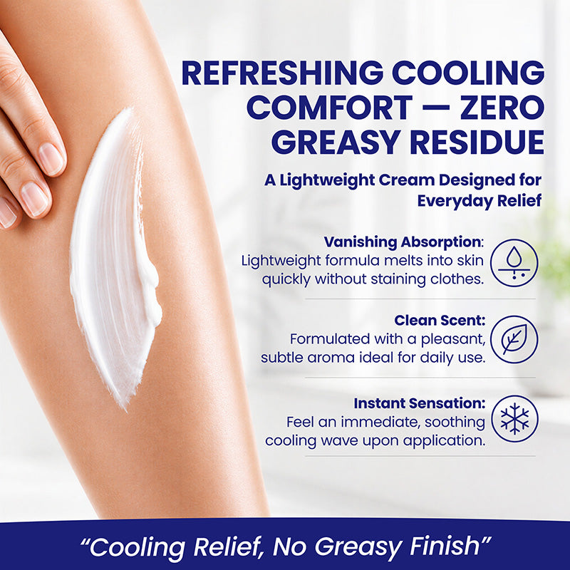 OWELL NATURALS Leg Cream - Fast-Acting Maximum Strength Natural Relief