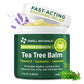 OWELL NATURALS Tea Tree Balm for Itchy, Dry and Cracked Skin, Rashes, Bee Stings, Splinters, Boils, Poison Ivy, Insect Bites, Cuts and Burns - Paraben-Free and Made in The USA